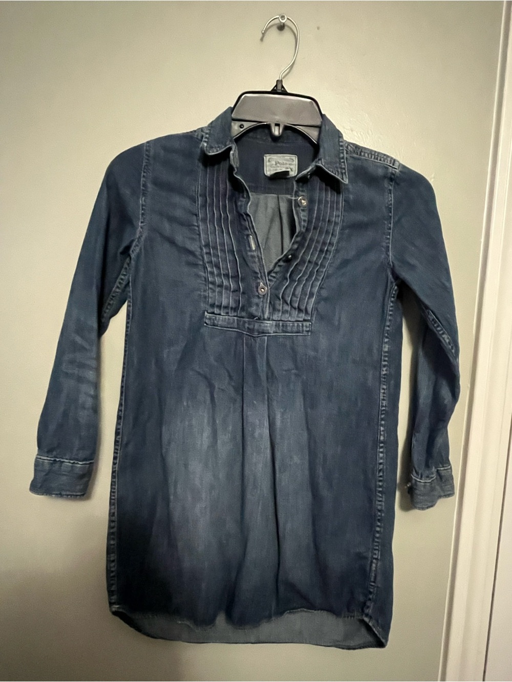 Polo by Ralph Lauren Indigo Pinstripe Denim Shirt